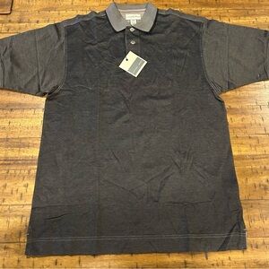 Men's Cutter&Buck Black Polo Shirt